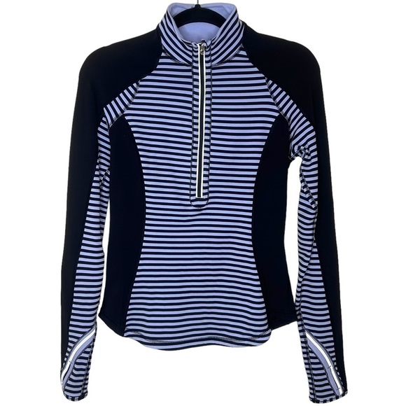 LULULEMON Run: U-Turn Pullover *Reversible
Classic Stripe Polar Haze Black - Picture 9 of 15